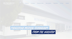 Desktop Screenshot of humares.de